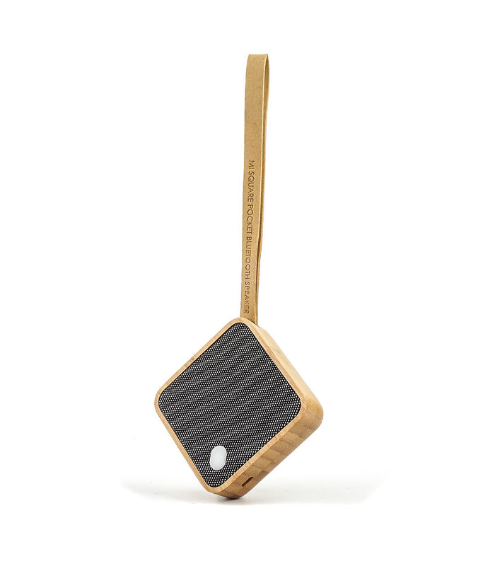 Mi Square Bluetooth Speaker  - Bamboe image number 0
