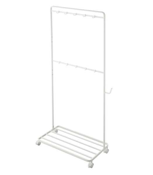 Storage Rack with Caster - Tower - White