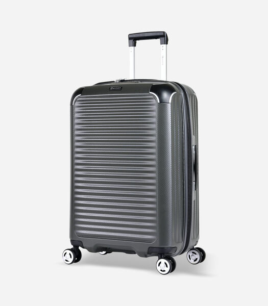 Materia Valise Moyenne 4 Roues Gris