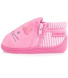 Chaussons Bottillons Zip Rose Chat image number 2