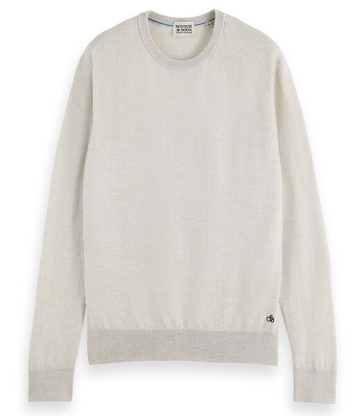 Pull en maille Essentials - Crewneck pullover in Merino wool