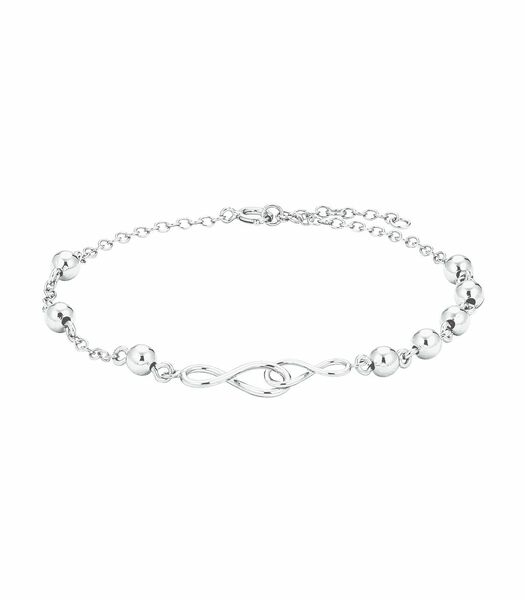 Bracelet pour dames, argent sterling 925, Infinity