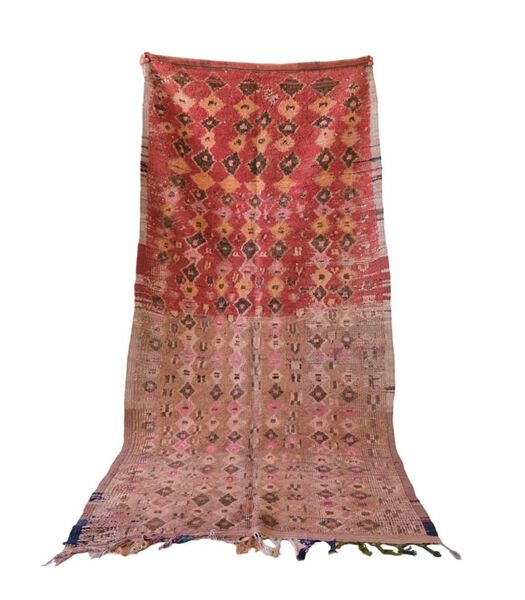 Tapis Berbere marocain pure laine 130 x 260 cm