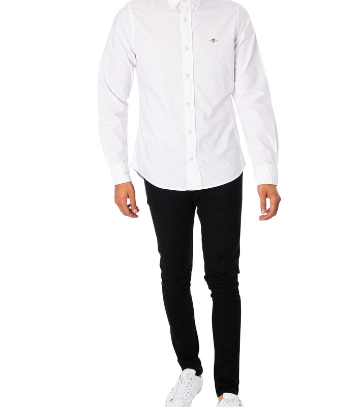 Chemise Oxford Coupe Slim image number 4