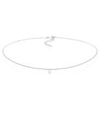 Collier Femmes Choker Pendentif Géo Avec Pierre De Lune En Argent Sterling 925 image number 0