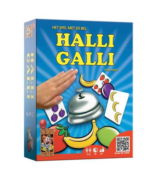 999 Games Halli Galli Actiespel - 6+