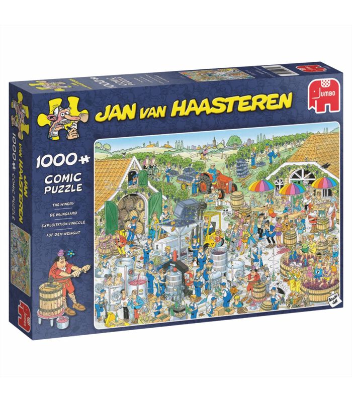 puzzel Jan van Haasteren De Wijnmakerij - 1000 stukjes image number 0