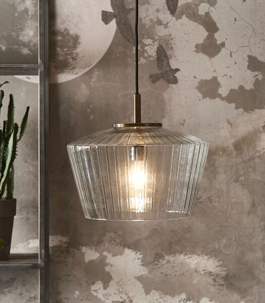 Pendant Lamp - Nolana Glass Pendant Lamps Living Room Dining Room - Transparent