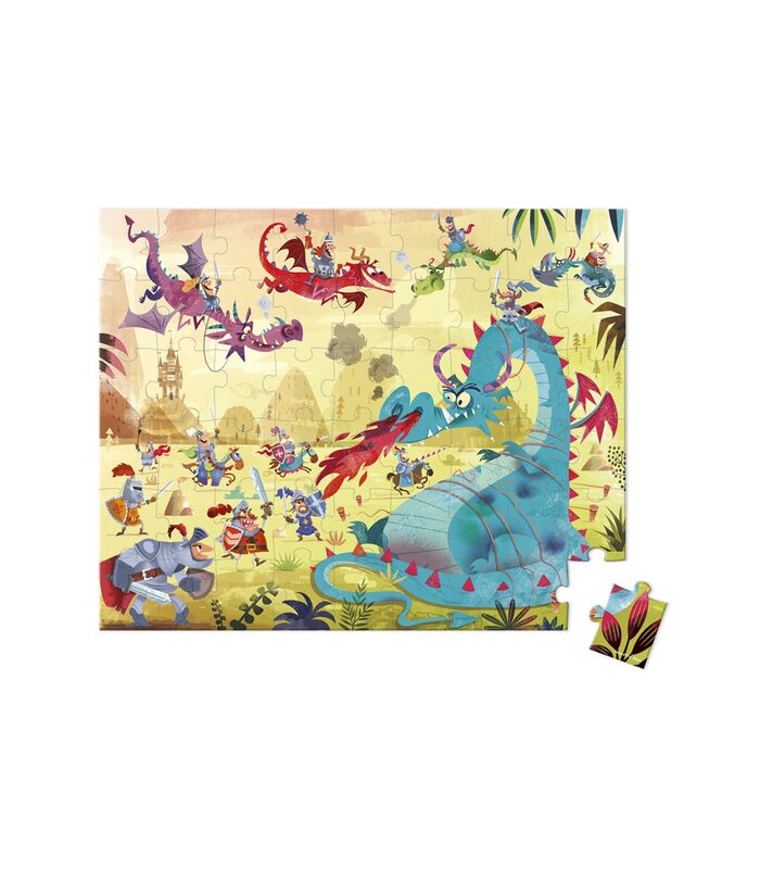 Valise Puzzle Dragons - 54 pièces image number 0