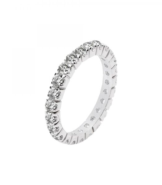 B-CLASSIC Rhodium zilveren ring