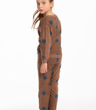Pyjama lange mouwen lange broek SASKIA image number 3