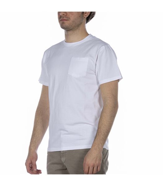 T-Shirt Col Rond Blanc