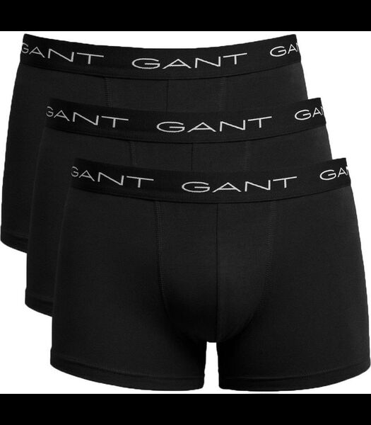 Gant Boxershorts 3-Pack Zwart