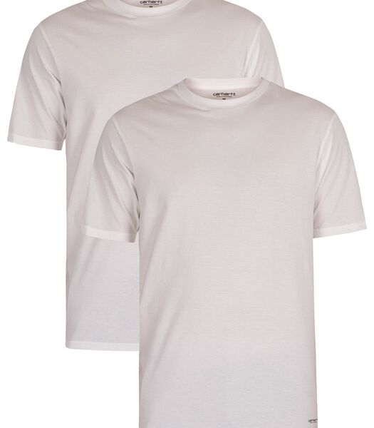 Set van 2 standaard T-shirts met ronde hals