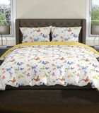 Housse de couette Butterfly Yellow Coton image number 0