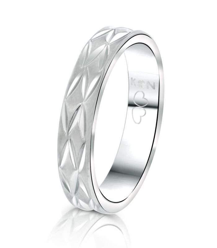 Ring 'Bora' Staal - zilverkleurig image number 0