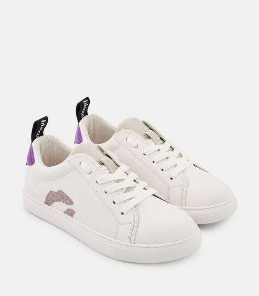 Sneakers Betty Purple Glitter Lezard