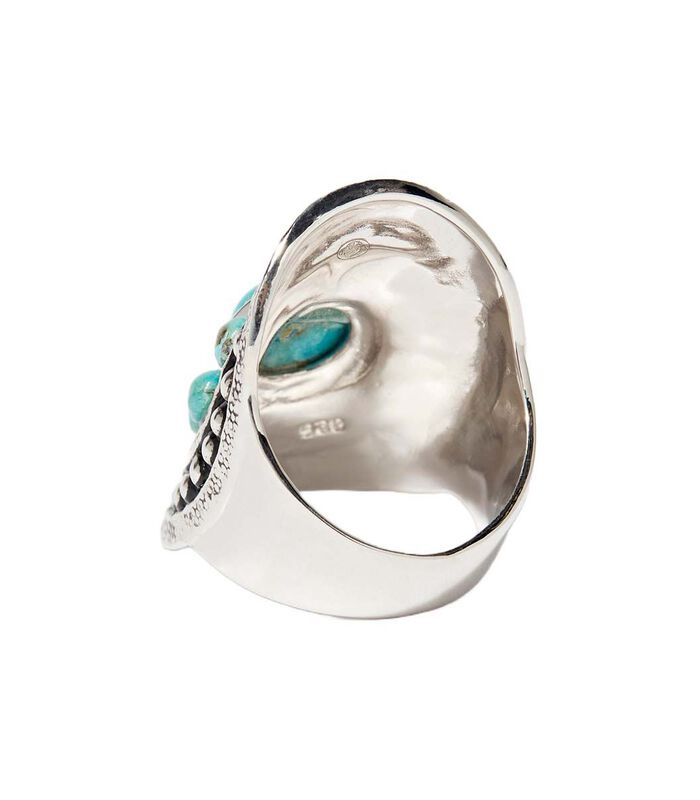 Bague "Puxam Turquoise" Argent 925 image number 2