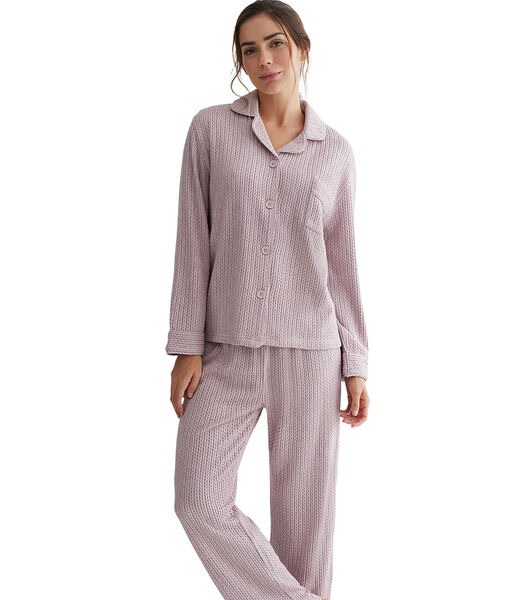 Pyjama pantalon chemise manches longues Espiga