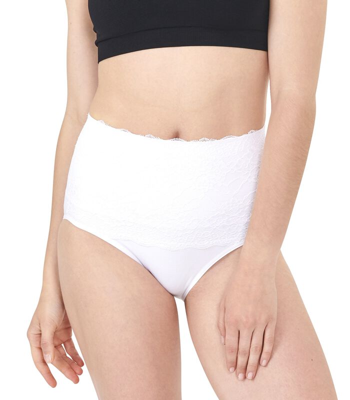 Culotte ceinture minceur en dentelle  pour femme image number 2