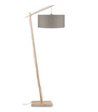 Lampadaire Andes - Bambou/Taupe - 72x47x176cm image number 0