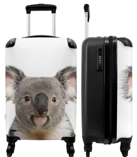 Valise spacieuse avec 4 roues et serrure TSA (Koala - Gros plan - Enfants)