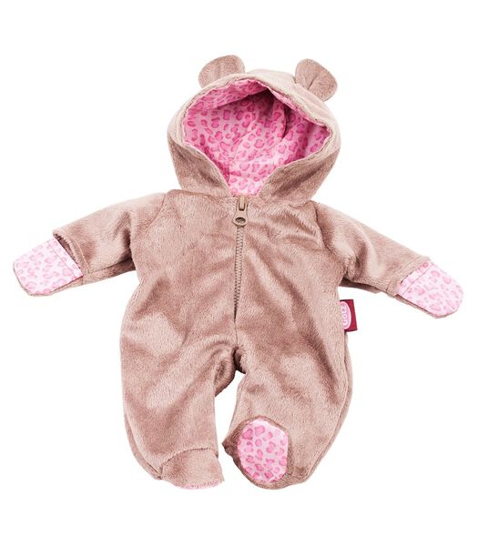 Basic Boutique, onesie "Teddy", babypoppen 48 cm