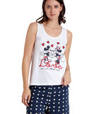 Pyjama short débardeur Love Is In The Air Disney image number 0