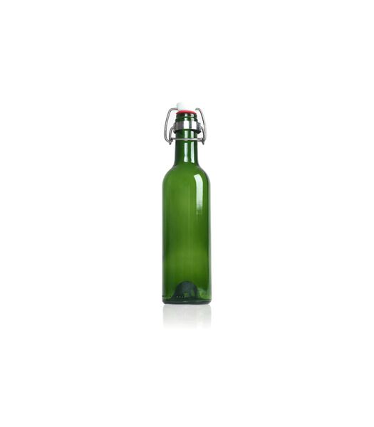 Beugelfles / Weckfles Rebottled Groen 375 ml - gemaakt van gerecyclede wijnflessen