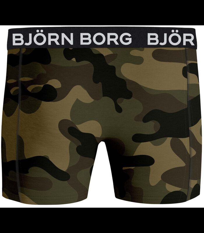 Bjorn Borg Boxers Lot de 2 Vert Marron image number 4