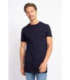 Derby Extra Lang T-Shirt Navy (2-Pack) image number 1