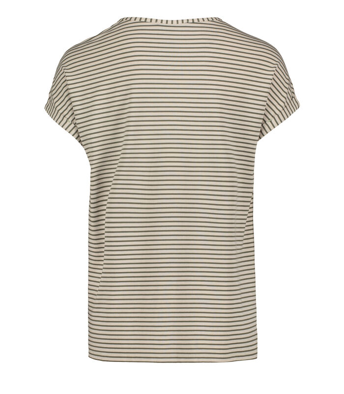 Basic shirt met strepen image number 3
