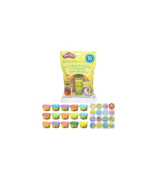 Set de pâte à modeler pour enfants Play-Doh Party Bag - 15 x 28 grammes