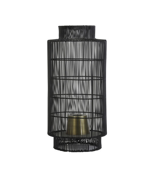 Lampe de table Gruaro - Noir - Ø24cm