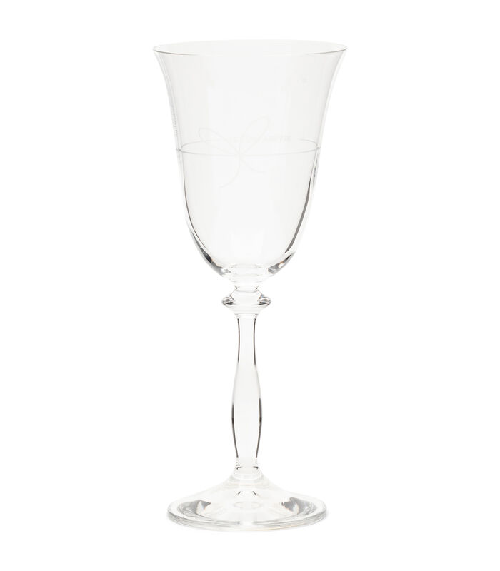 Lovely Bow Wine Glass image number 0