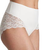 Corrigerende slip met hoge taille van kant Color studio Lace image number 1