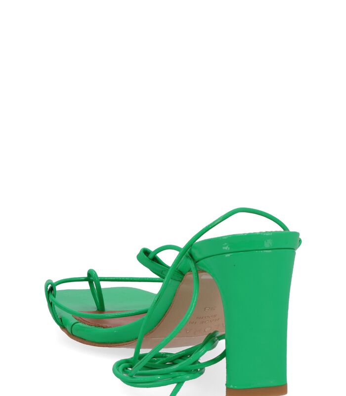 Bellini - Sandales en cuir vert image number 4