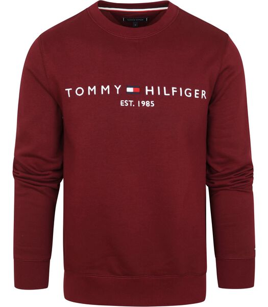 Tommy Hilfiger Sweater Logo Bordeaux