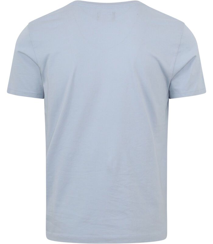 T-Shirt Lichtblauw image number 3