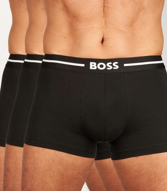 Short 3 pack Cotton Stretch Trunk Bold image number 0