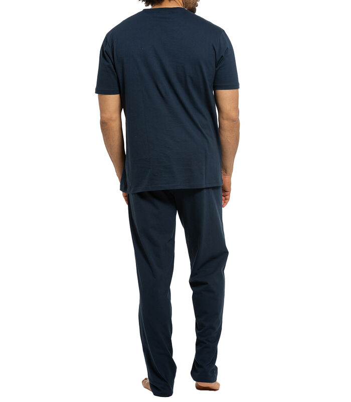 Organic Cotton - pyjama t shirt met broek lang image number 2