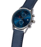 Metropolitan Horloge blauw SL1100017 image number 4