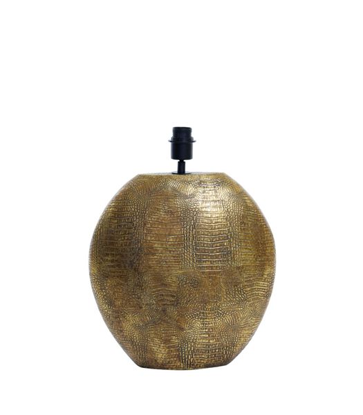 Pied De Lampe Skeld - Bronze Antique - 28x12x39 cm