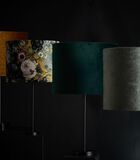 Lampe de table Lutika/Velours - Noir/Dutch Green - Ø30x67cm image number 4