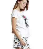 Pyjama short t-shirt Attitude Is Everthing Disney image number 2