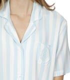 Chemise de nuit Classic Stripes bleu image number 4