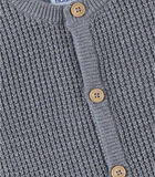 Cardigan en tricot, anthracite chiné image number 2