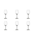 Wijnglas Esprit 25 cl - Transparant 6 stuks image number 0