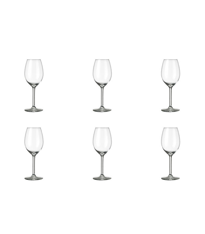 Wijnglas Esprit 25 cl - Transparant 6 stuks image number 0