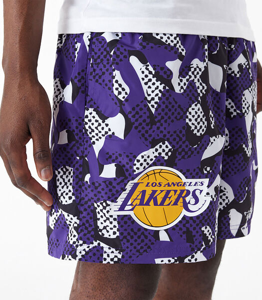 Short Los Angeles Lakers NBA Team AOP